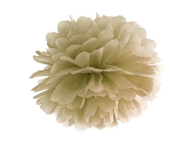 Hovedbilde Pompom i silkepapir 25 cm – diverse farger