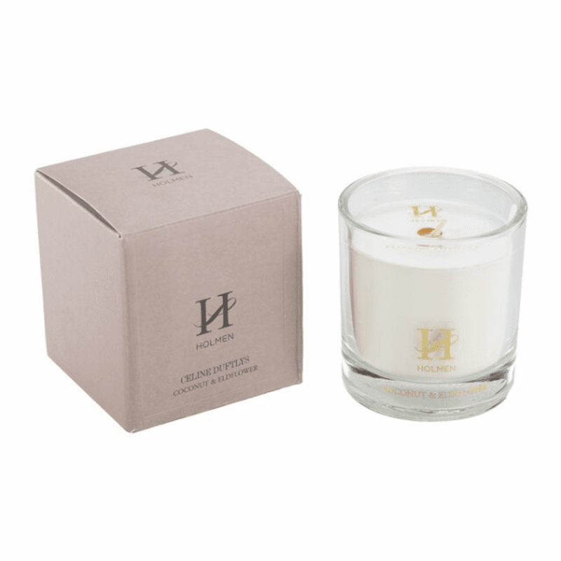 Celine duftlys 140 g Coconut & Elderflower
