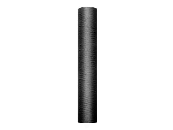 Hovedbilde Tyll svart 0,3 x 9m