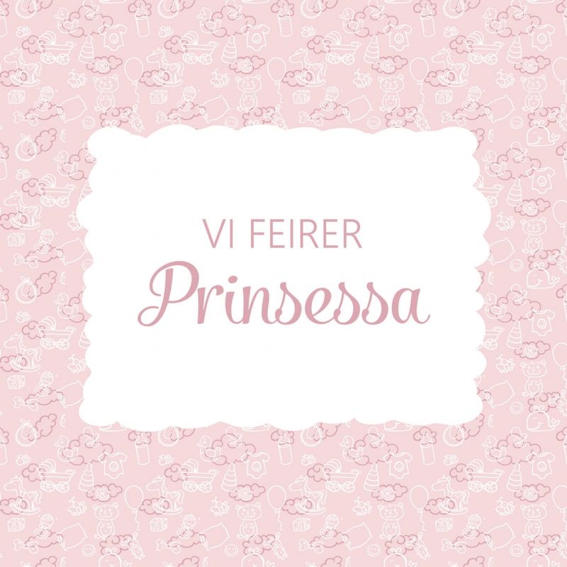Serviett Lunsj Vi feirer prinsessa 20 stk