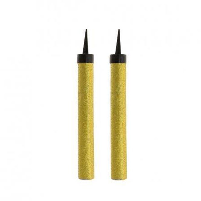 Hovedbilde Isfontene holografisk gull 12 cm