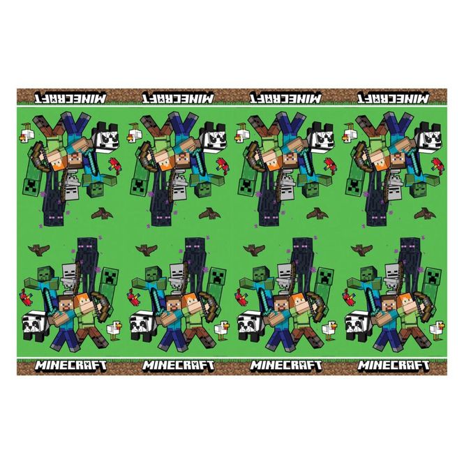 Hovedbilde Plastduk Minecraft, 120 x 180 cm