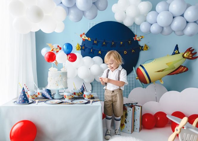 Hovedbilde Kaketopp - Ballong - Flymotiv
