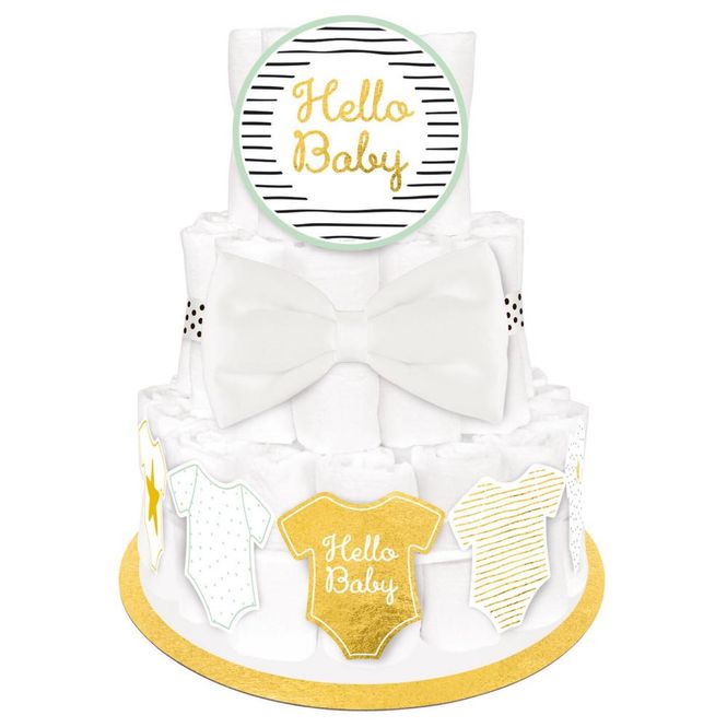 Hovedbilde Bleiekakekit Hello Baby  4 deler