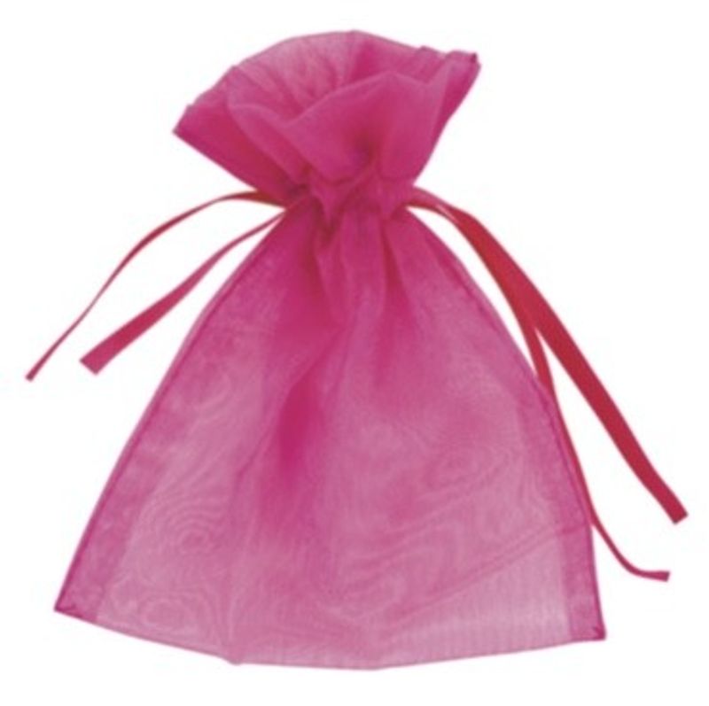 Organza Pose Fuksia/Magenta