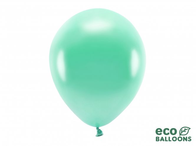 Hovedbilde ECO Ballonger 10 stk, 30 cm - Mørk Mint