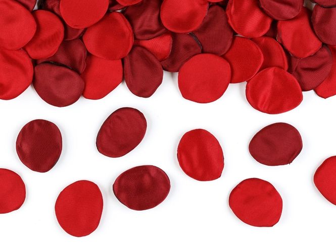 Hovedbilde Roseblader Røde 100 stk