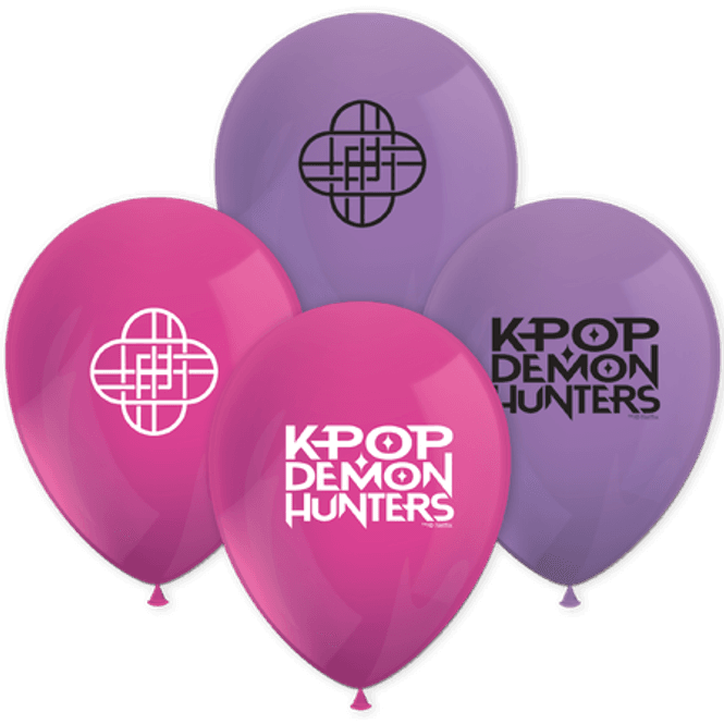 Hovedbilde Ballonger KPop Demon Hunters, 30 cm (8 stk)