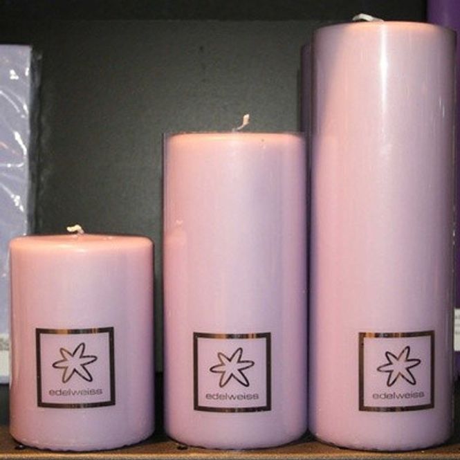 Hovedbilde Kubbelys - 7x10/15/20cm, Lavendel