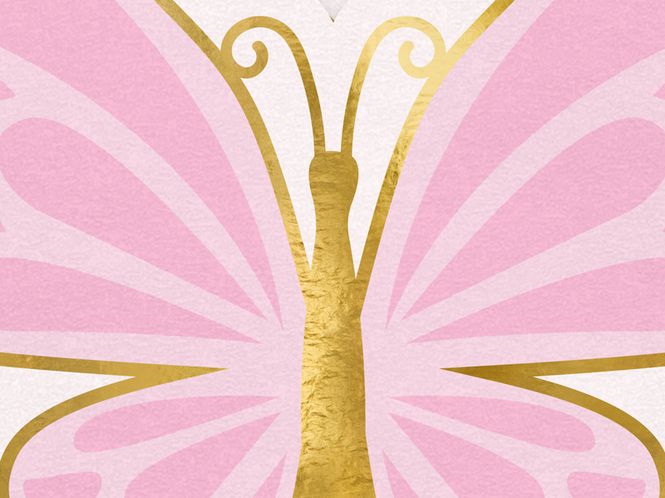 Hovedbilde Servietter figurskåret - Sommerfugl med ...