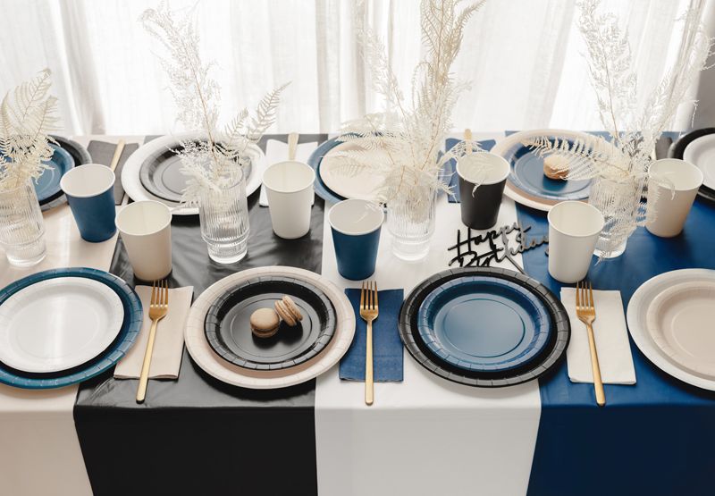 Bordduk, 137×183 cm, hvit