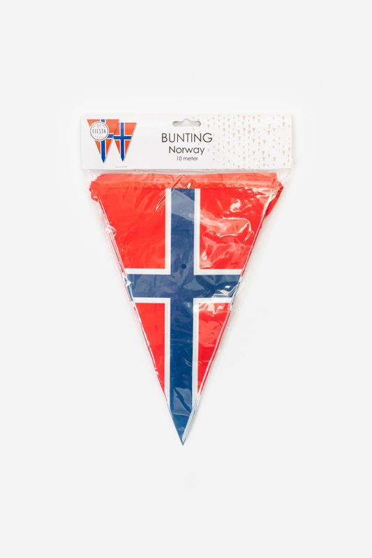 Vimpelbanner Norge 10 meter – flagg 20x30 cm