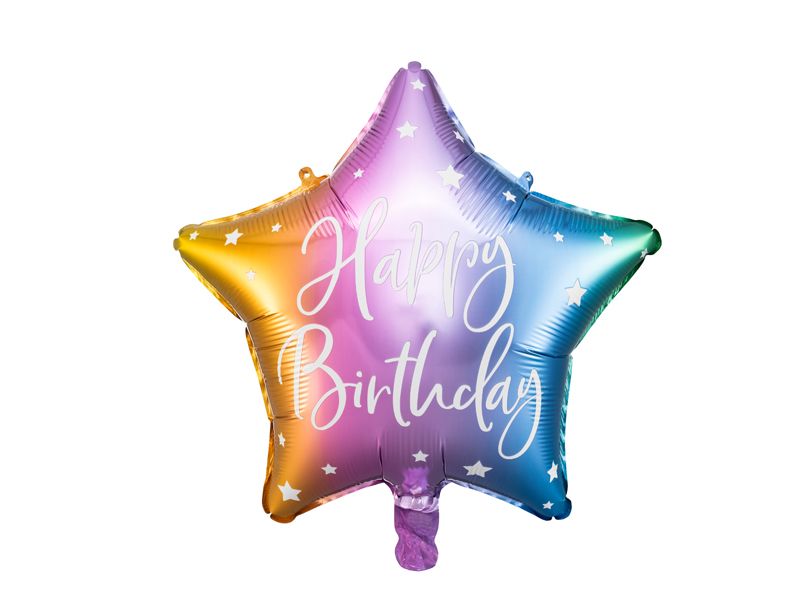 Happy birthday folieballong