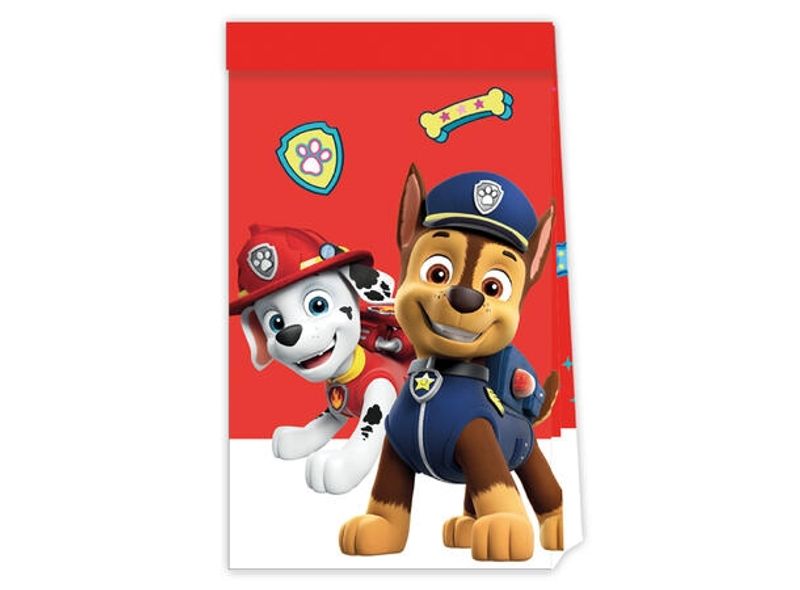 Paw Patrol Ready for Action - Papir godteposer 4 stk