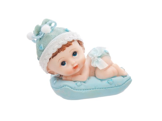 Hovedbilde Baby Pute Blå