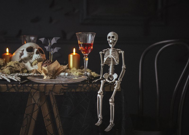 Skjelett-dekorasjon, 40cm