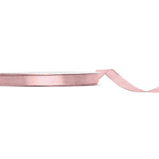 Hovedbilde Satengbånd dusty rose 6 mm 25 m