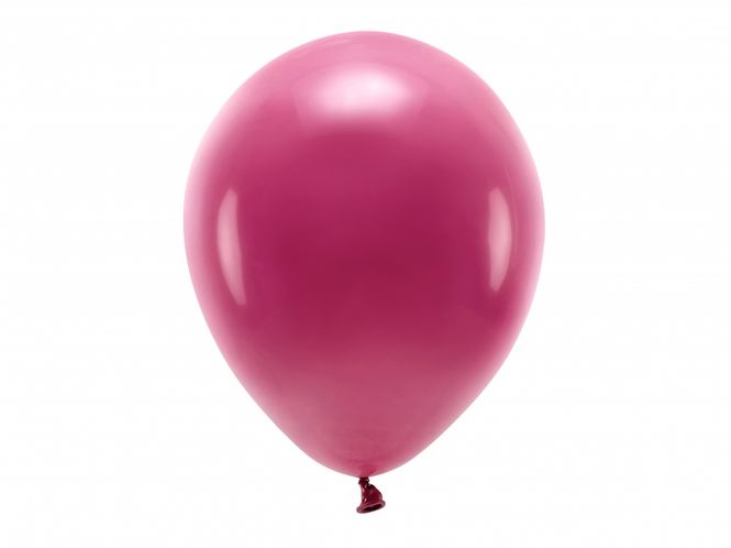 Hovedbilde ECO Ballonger 10 Stk, 30cm - Pastell, Dyp Rød