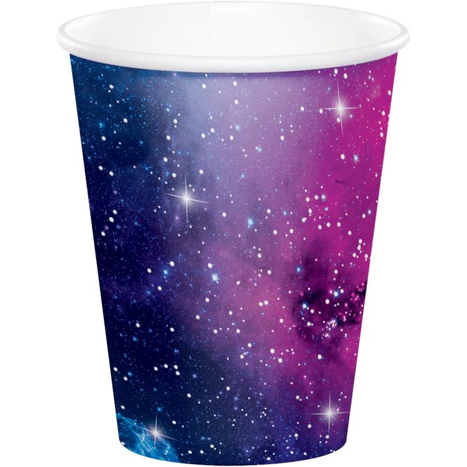 Hovedbilde Pappkopper Galaxy Party 8 stk