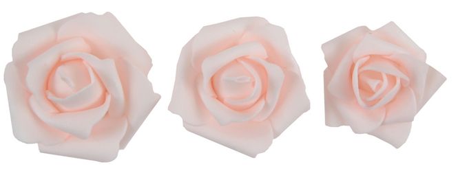 Hovedbilde Dekorroser rosa assortert