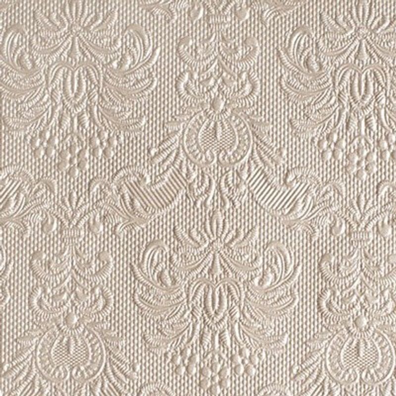 Elegance Perletaupe Kaffe Servietter