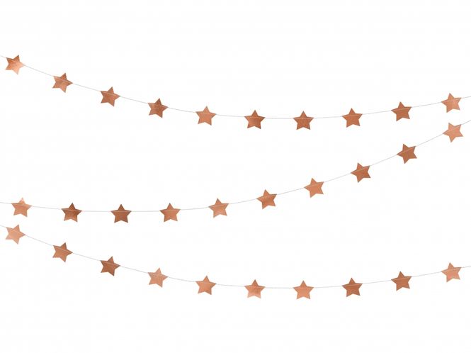 Hovedbilde Girlander Stjerner Rosegull