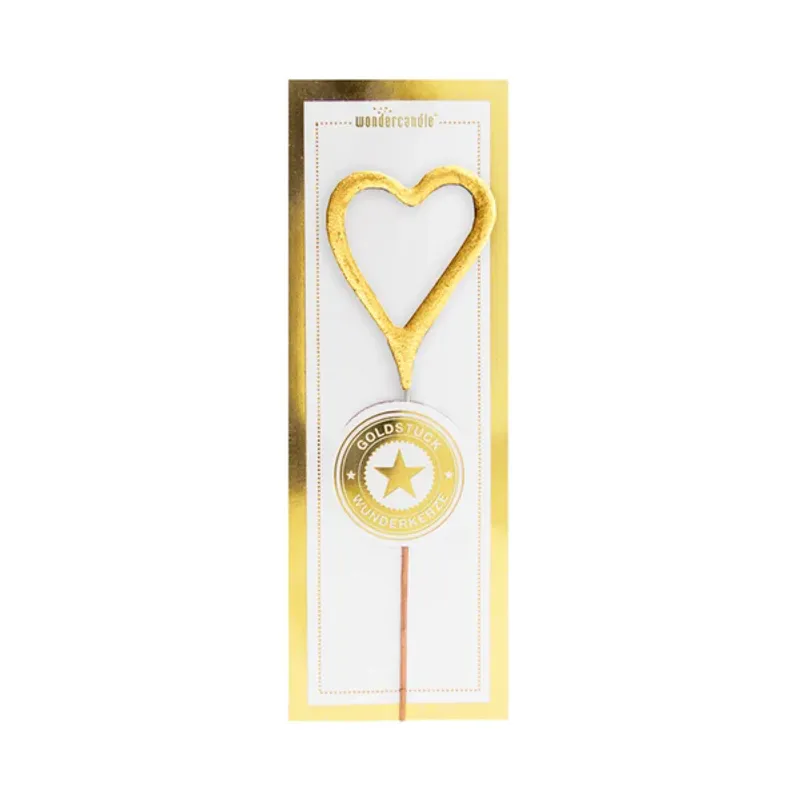 Mini stjerneskudd hjerte  Wondercandle