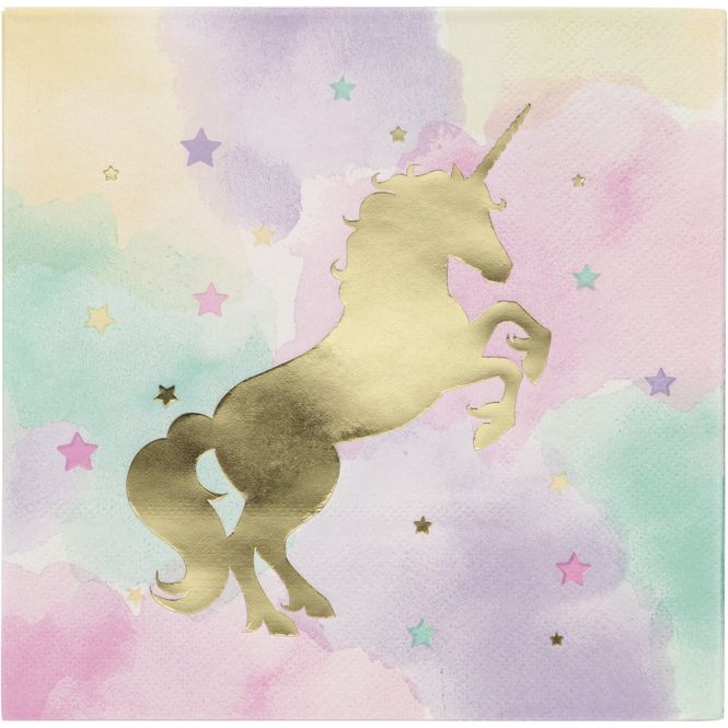 Hovedbilde Lunsjservietter Unicorn Sparkle