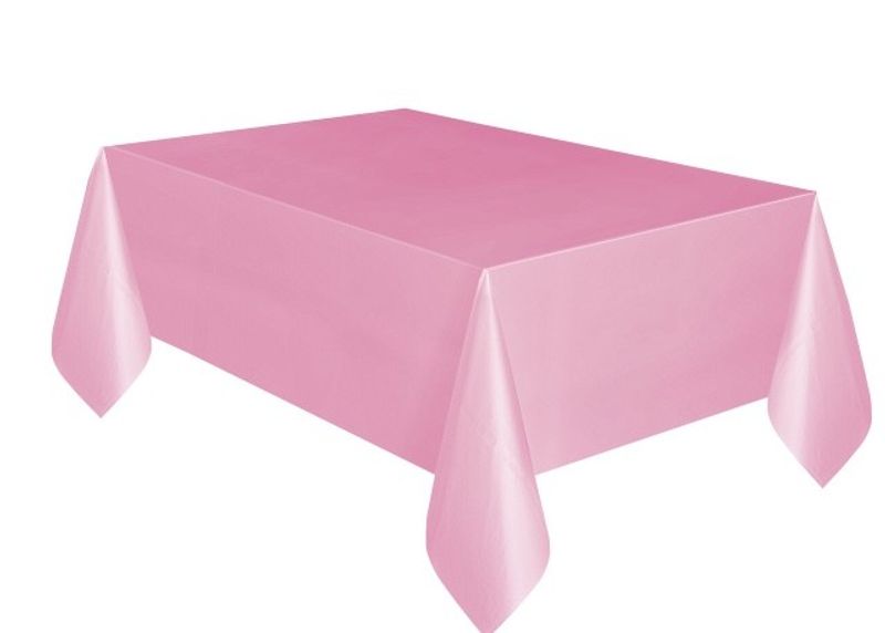 Rosa Plastduk 137x274 cm